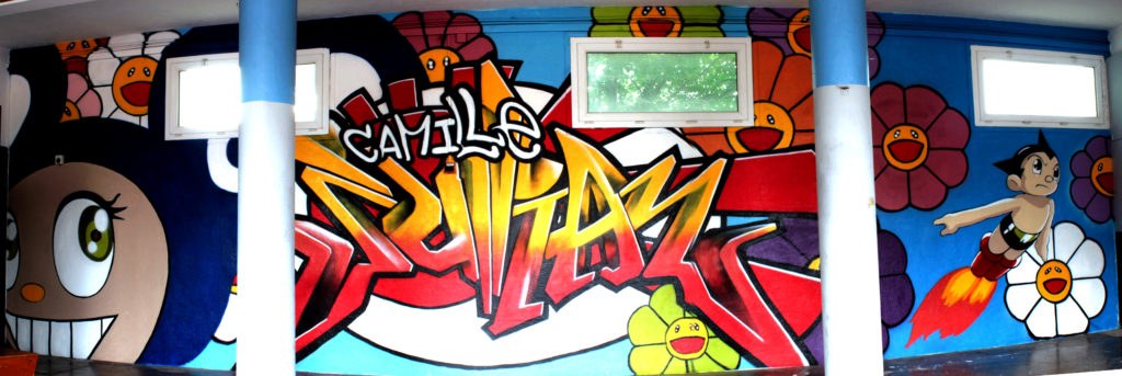 Projet Graffiti 1 au L.P. Camille Jullian de Marseille