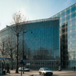 Photographie de l'Institut du monde arabe à Paris, en 20